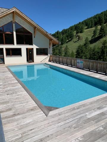 Ferienwohnung Appt Le Hameau Des Rennes 4 Etoiles Pieds Des Pistes Piscine Interieure Exterieure Vars  Exterior foto