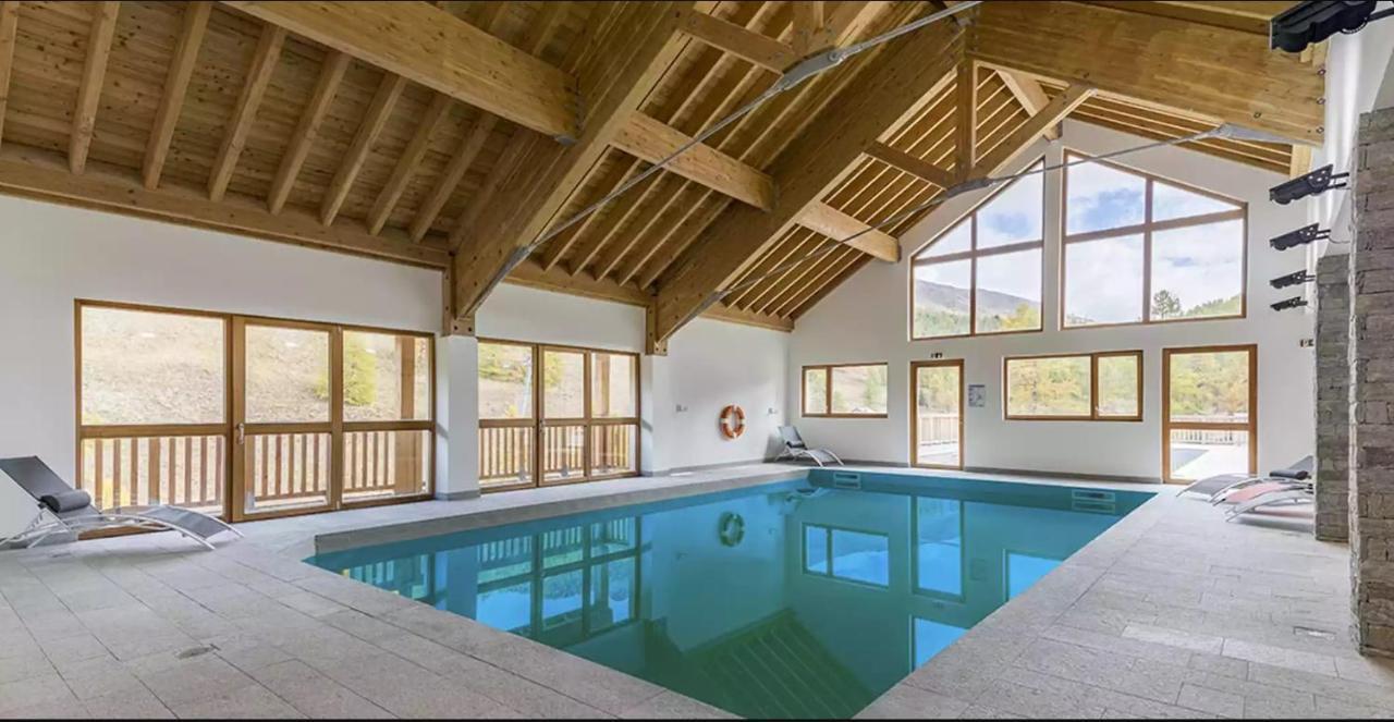Ferienwohnung Appt Le Hameau Des Rennes 4 Etoiles Pieds Des Pistes Piscine Interieure Exterieure Vars  Exterior foto
